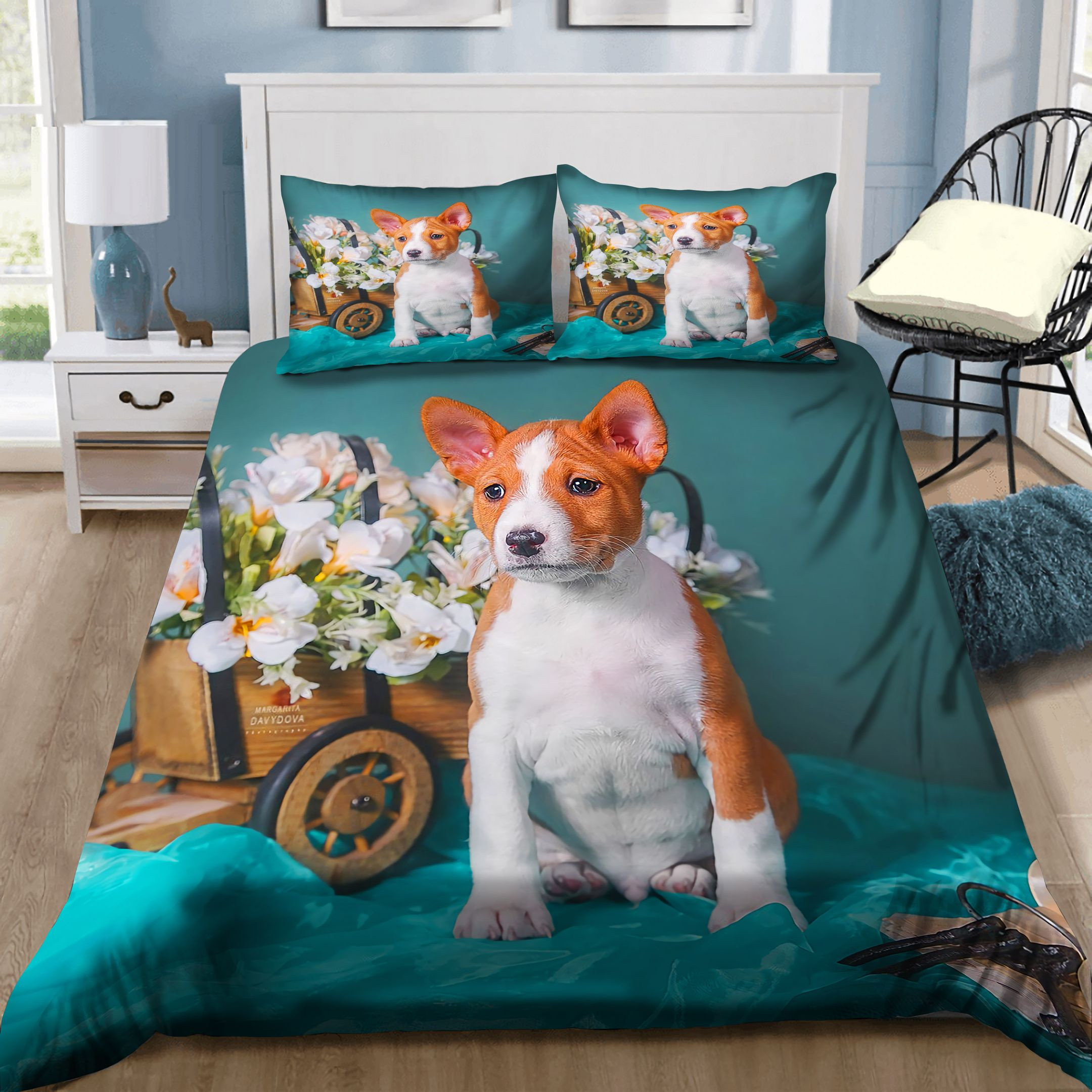 adorable small dog bed sheets duvet cover bedding set gkxb3