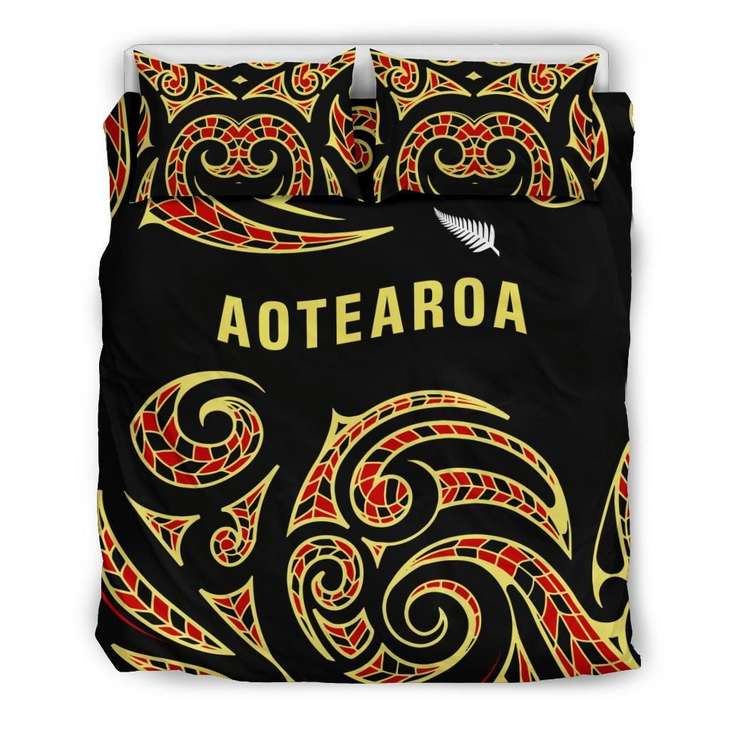 aotearoa maori bed sheets duvet cover bedding set ideal for birthday christmas thanksgiving presents x6y73