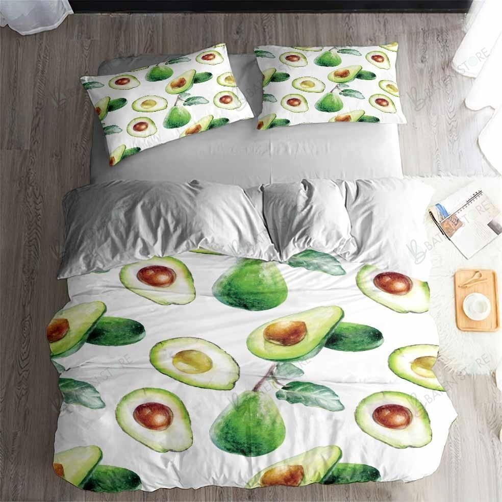 avocado pattern bed sheets duvet cover bedding set ideal for birthday christmas thanksgiving presents 6k4ar