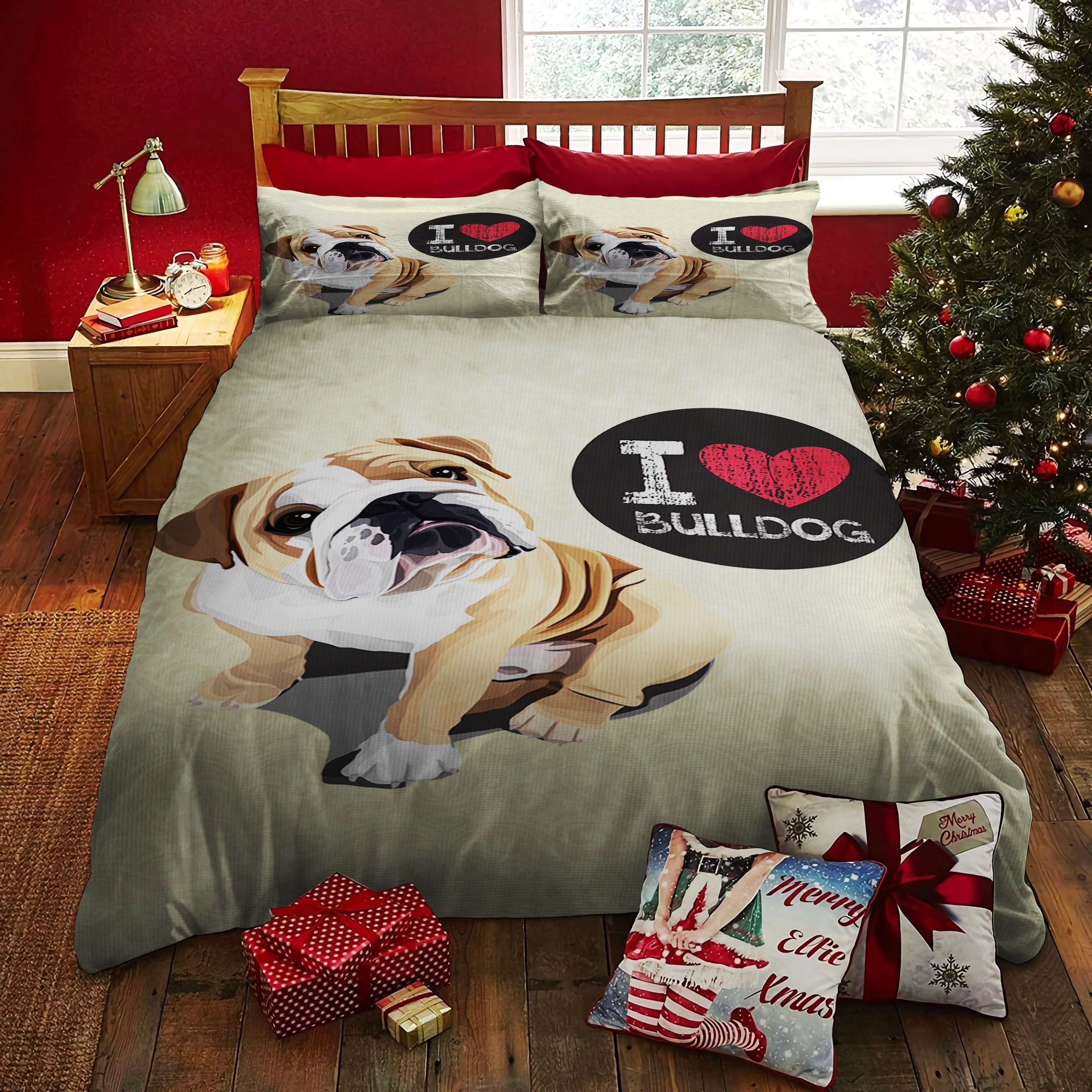 bulldog bedding sheets set duvet cover bedding ensemble 8xgbc