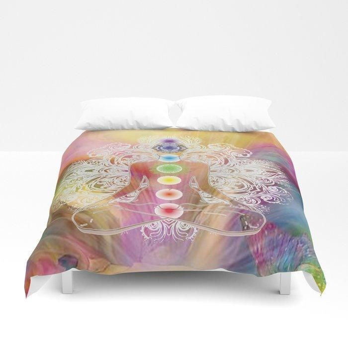 chakra harmony bed sheets duvet cover bedding collection ideal presents for birthdays holidays and special occasions ci810