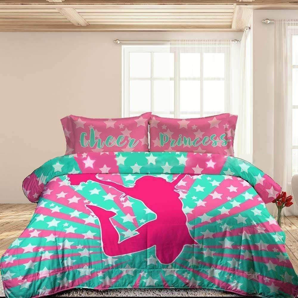 cheerleader cheer princess duvet cover bedding ensemble cmszy