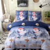 christmas bed sheets duvet cover bedding set perfect presents for birthdays holidays fiodh