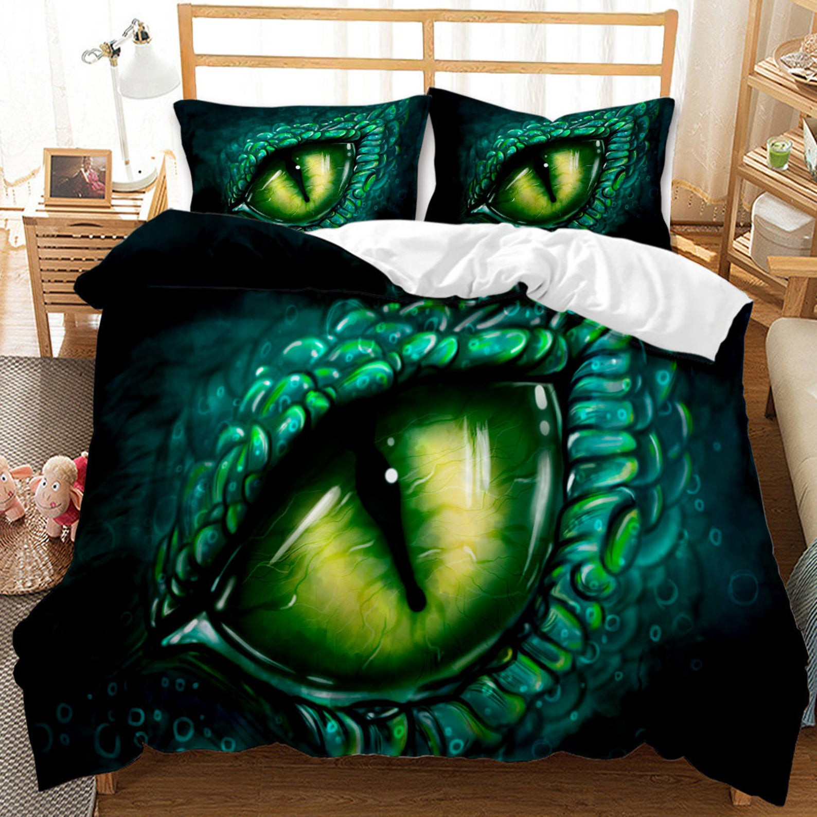 dinosaur eye bedding sets with sheets and duvet cover ywblm