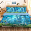 dolphins bed sheets duvet cover bedding set collection pqhqa