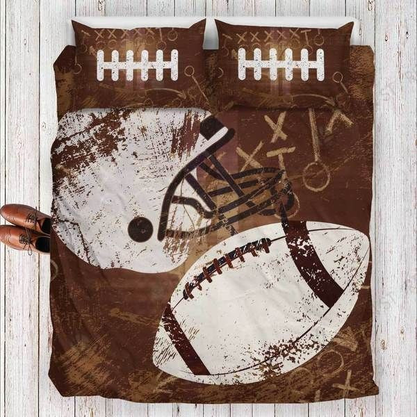 football brown bed sheets duvet cover bedding set perfect for birthday christmas thanksgiving gifts psioo