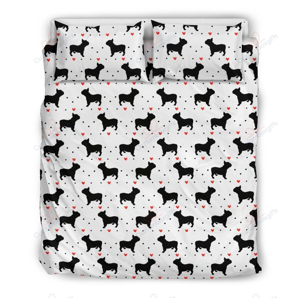 french bulldog bedding set with duvet cover perfect gifts for birthdays christmas and thanksgiving fx5zt