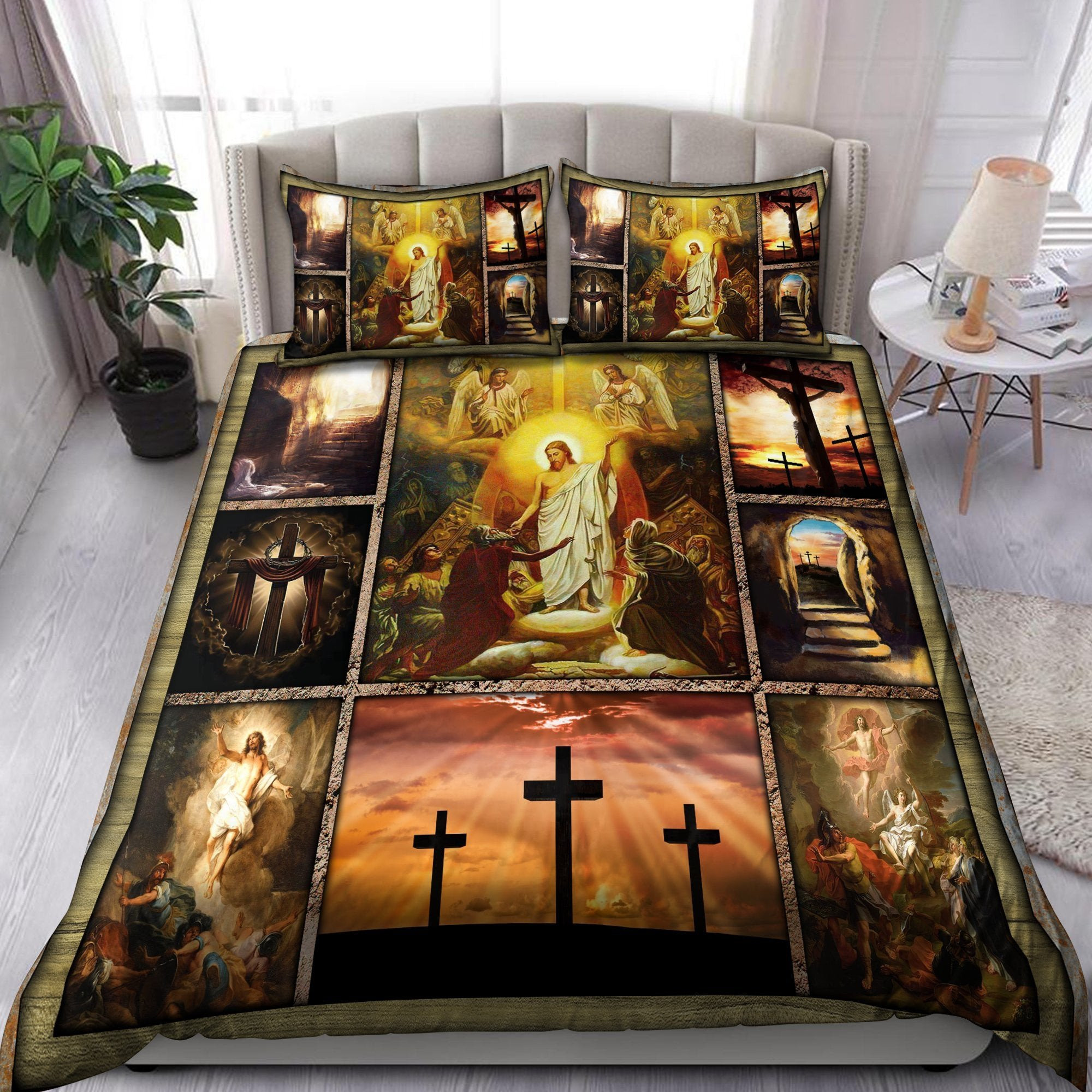 god history 3d printed duvet cover bedding collection aohgs