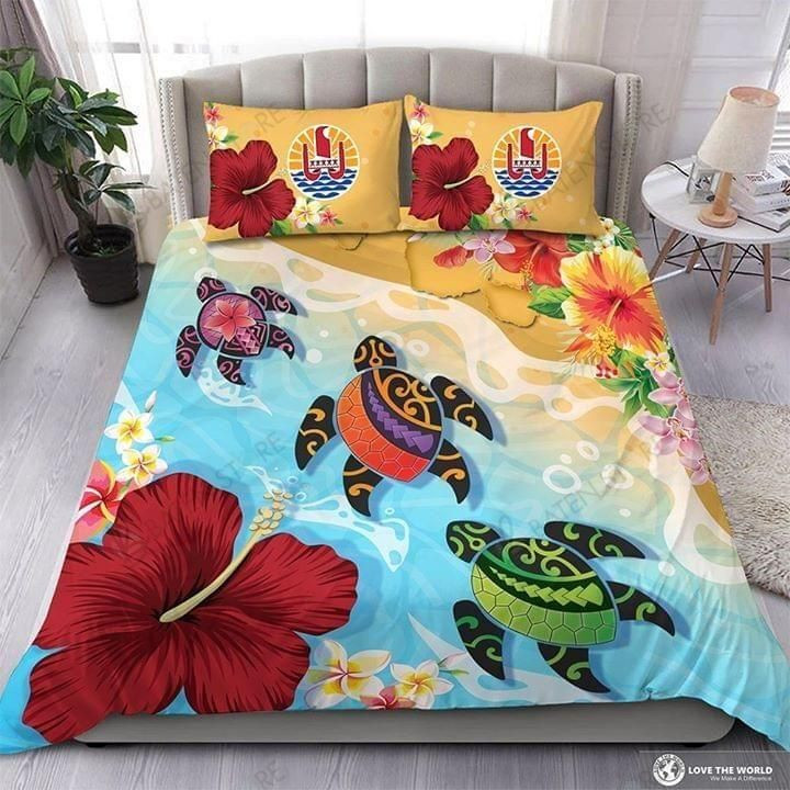 hawaiian turtle bed sheets duvet cover bed set ideal presents for birthdays christmas and thanksgiving me8it