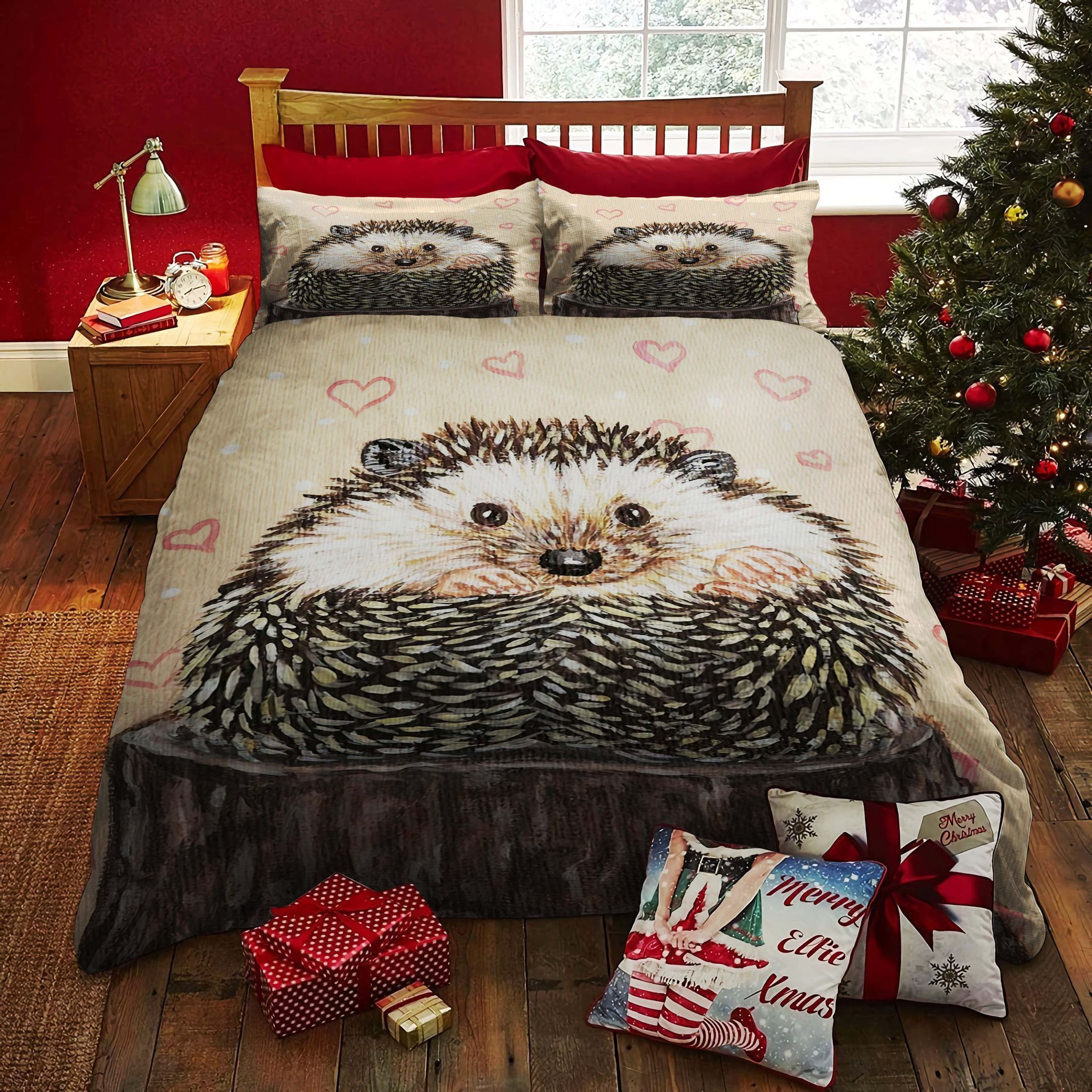 hedgehog bedding sets with duvet cover and sheets tdvtc