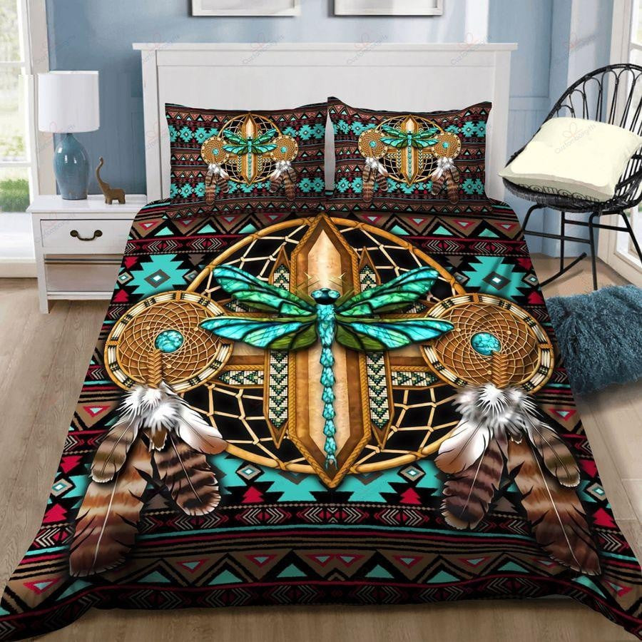 indigenous dragonfly duvet set for beds qglhx