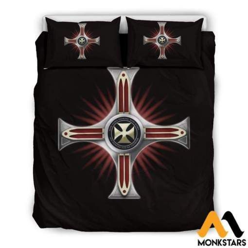 knights templar bed sheets duvet cover bedding set ideal presents for birthday christmas thanksgiving gqfpg