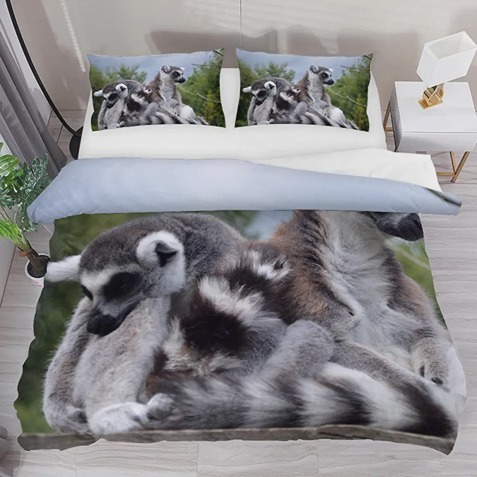 lemurs group bed sheets duvet cover bedding collections bdgmw