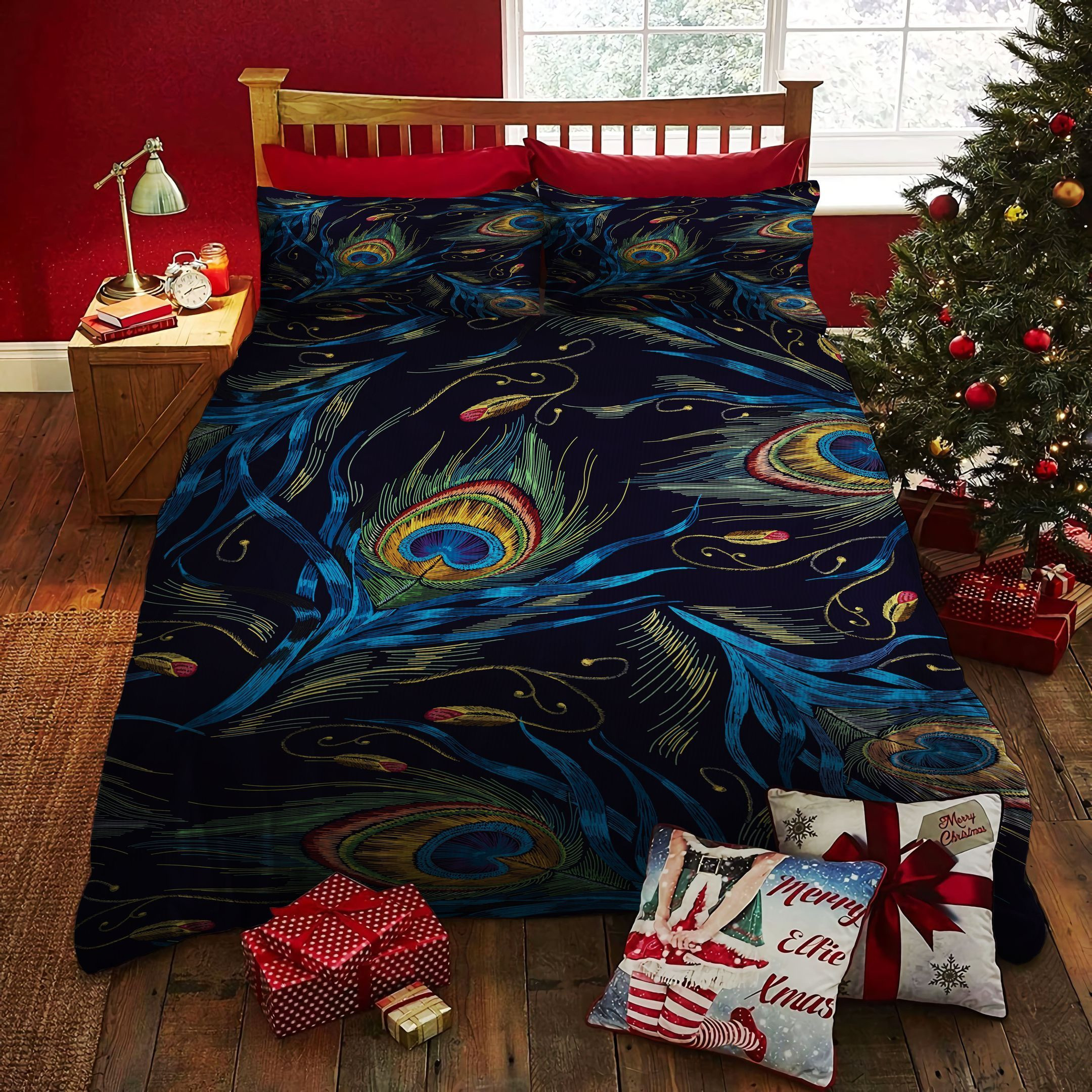 peacock bed sheets duvet cover bedding sets nxcfy