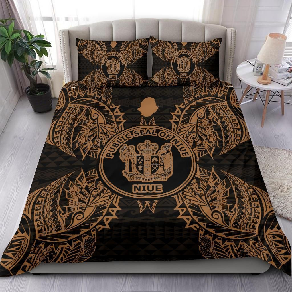 polynesian niue bed sheets duvet cover bedding set ideal presents for birthday christmas thanksgiving mfgul