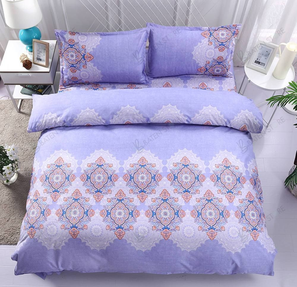 purple pattern bed sheets duvet cover bedding set ideal for birthday christmas thanksgiving presents jv0pa