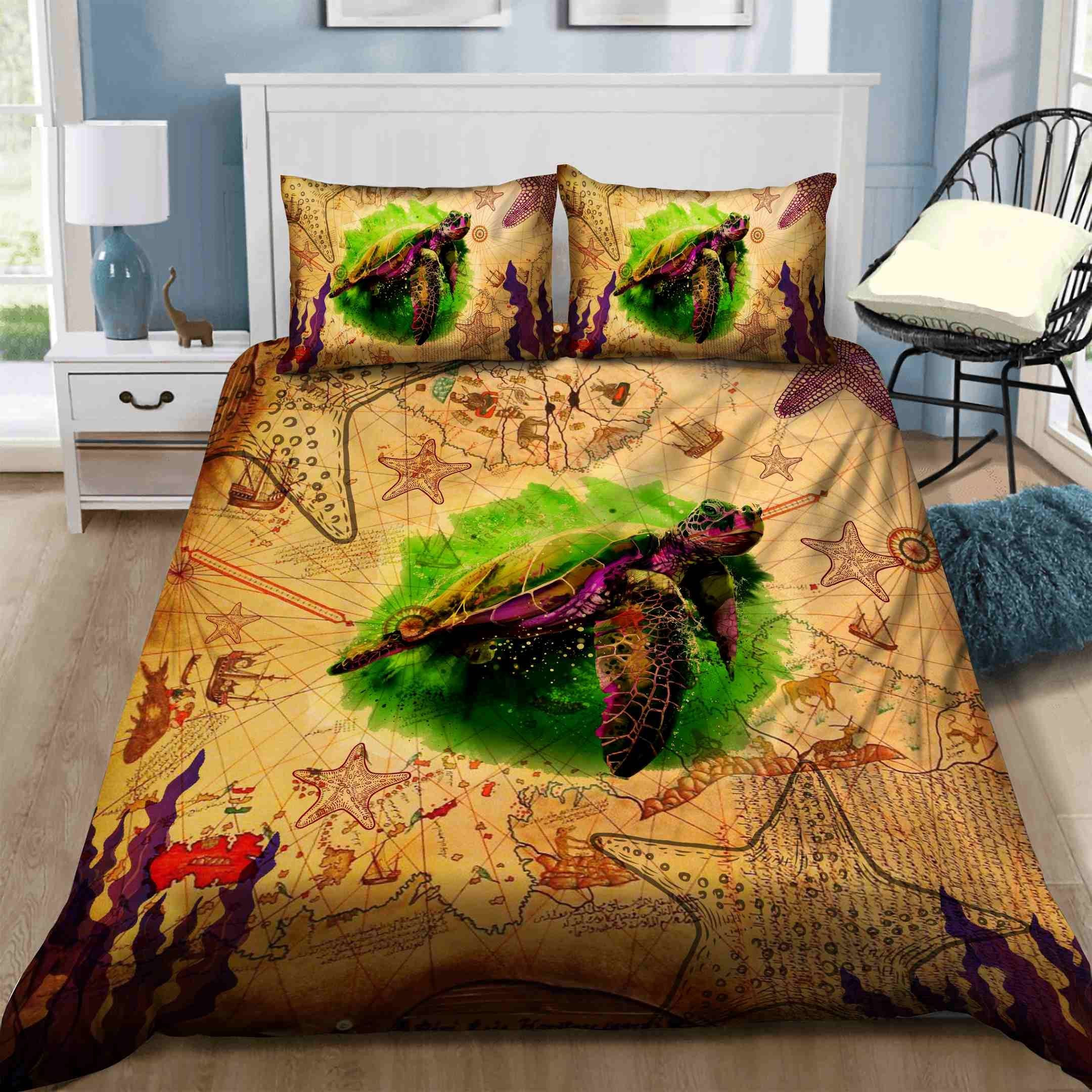 retro tortoise bed linens quilt cover bedding collection ideal presents for birthdays holidays and special occasions rcigv
