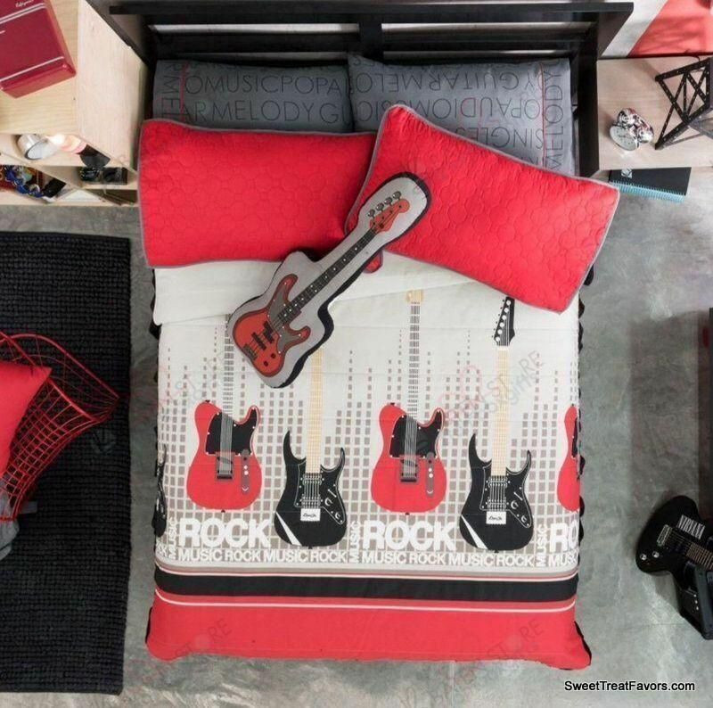 rock music band bed sheets duvet cover bedding set ideal presents for birthday christmas thanksgiving ri1ks