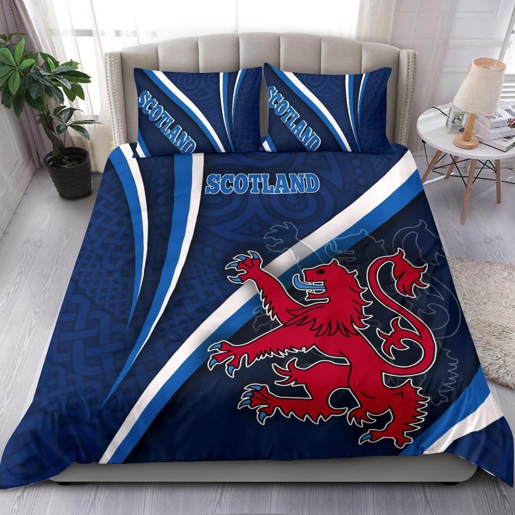 scotland the lion rampant duvet cover bedding ensemble laef5