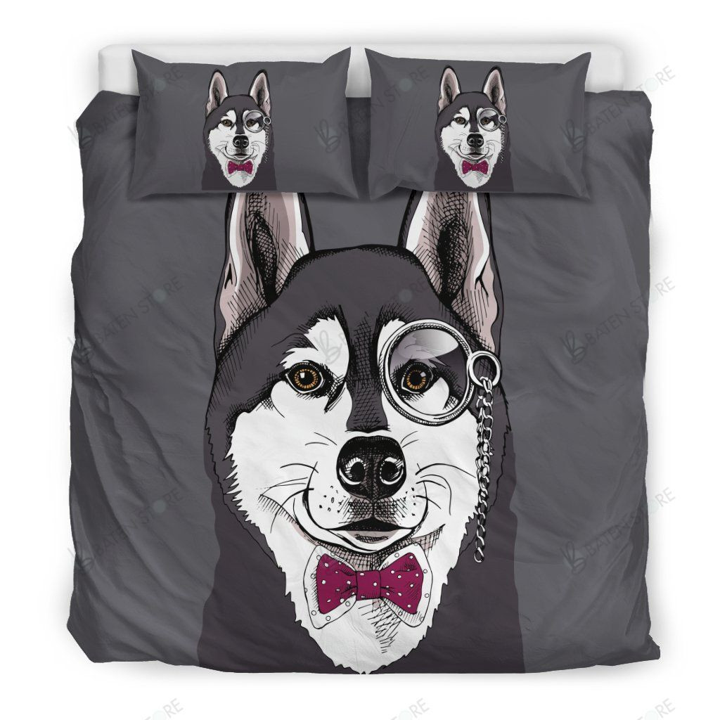 siberian husky bedding set with duvet cover perfect presents for birthdays christmas and thanksgiving 6lnjk