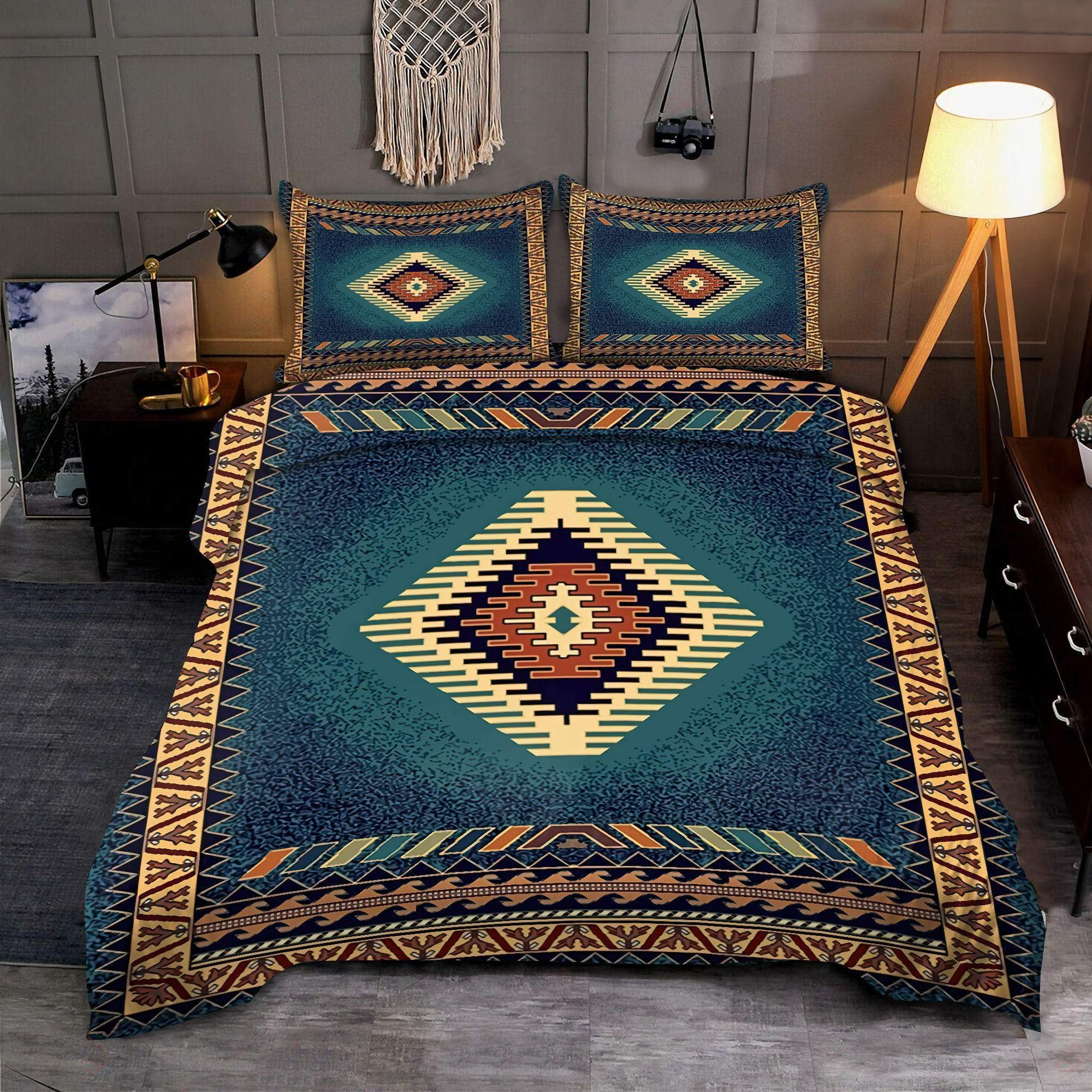 southwestern indigenous duvet bed set ale8y