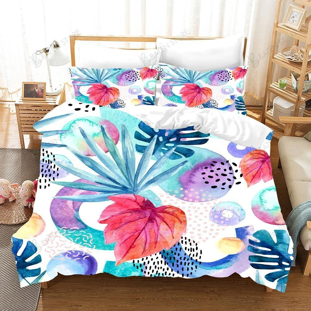 vibrant autumn leaves bedding set perfect presents for birthdays holidays and more f7u3q