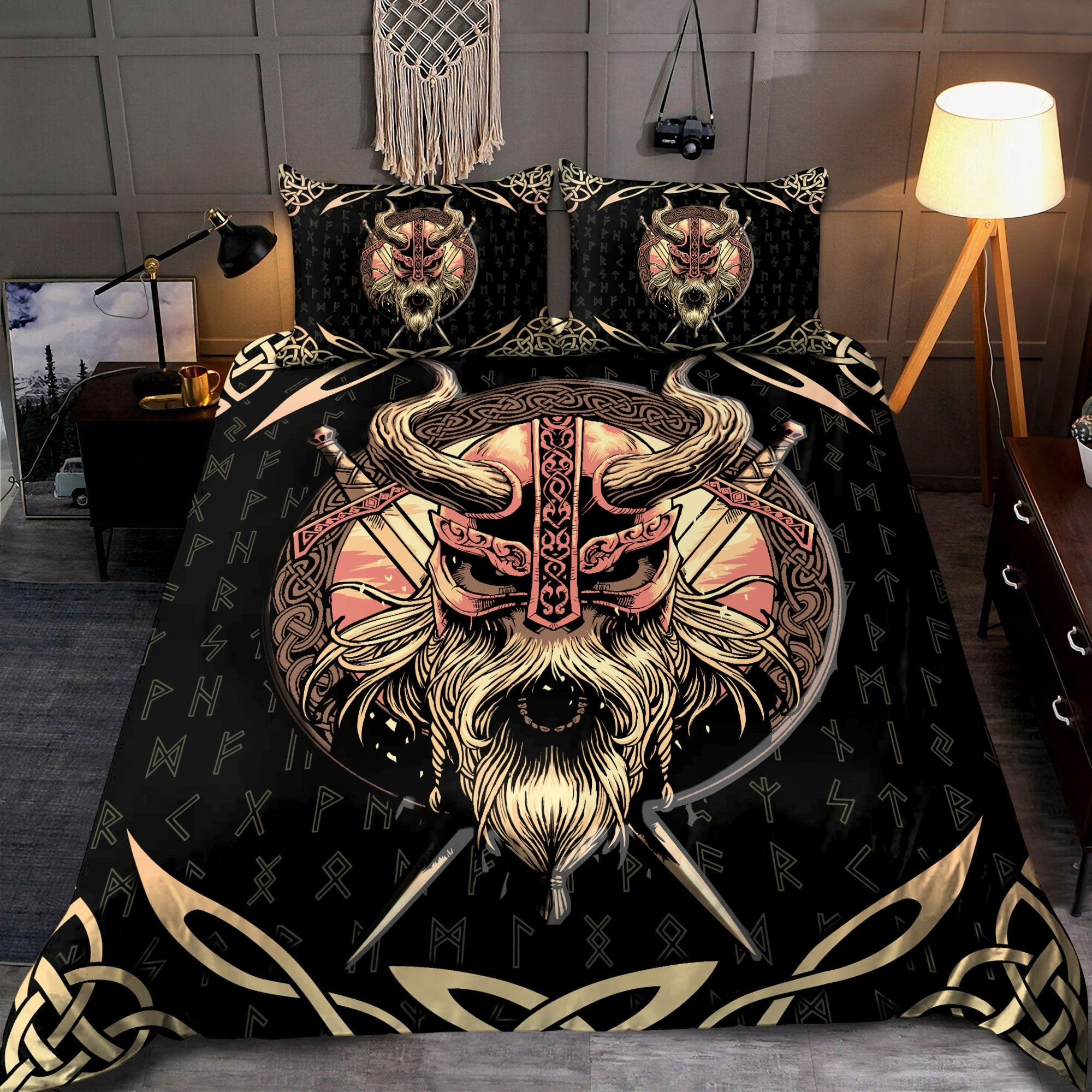 viking spirit beebuble duvet cover bedding set lpily